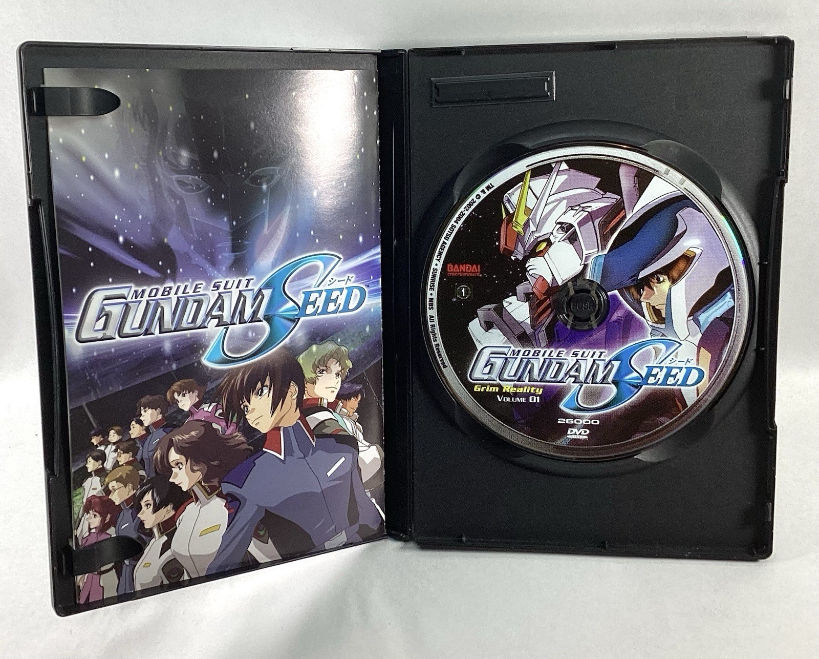 5 Anime DVD Videos Discs VGC Gundam Seed Speed Racer Yu-gi-oh! Samurai X