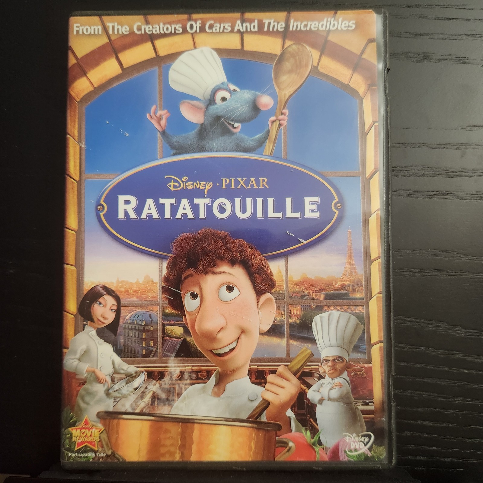 Disney Pixar Ratatouille DVD Jan Pinkava Brad Bird Widescreen Edition