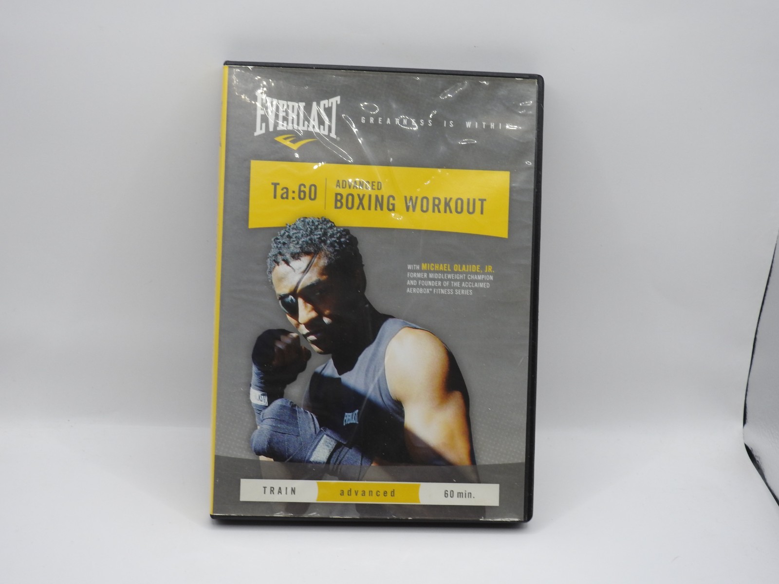 Everlast Advanced Boxing Workout Ta:60 DVD sport fitness Michael Olajide Jr