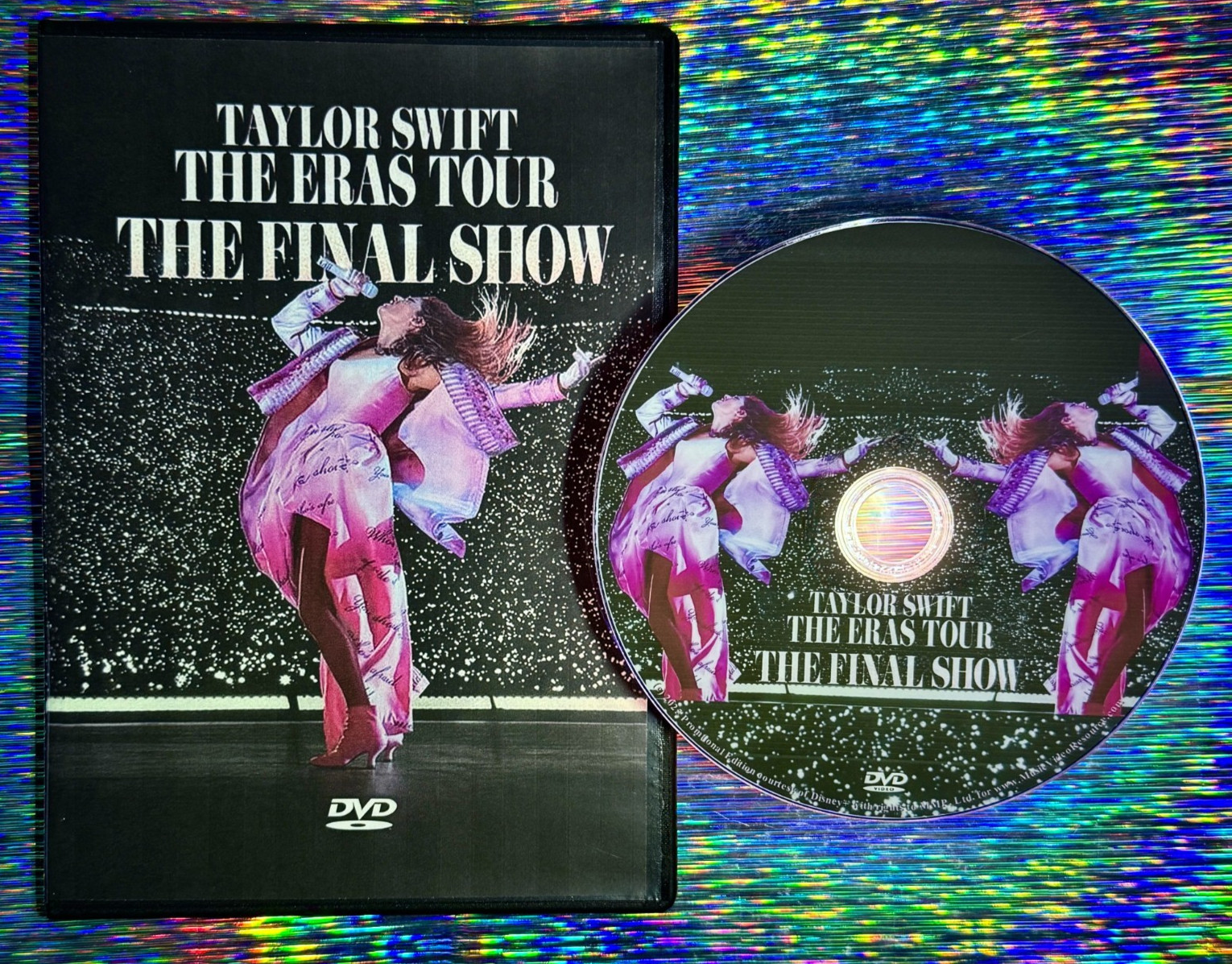 TAYLOR SWIFT THE ERAS TOUR THE FINAL SHOW (2025 CONCERT SPECIAL) DVD NEW SEALED