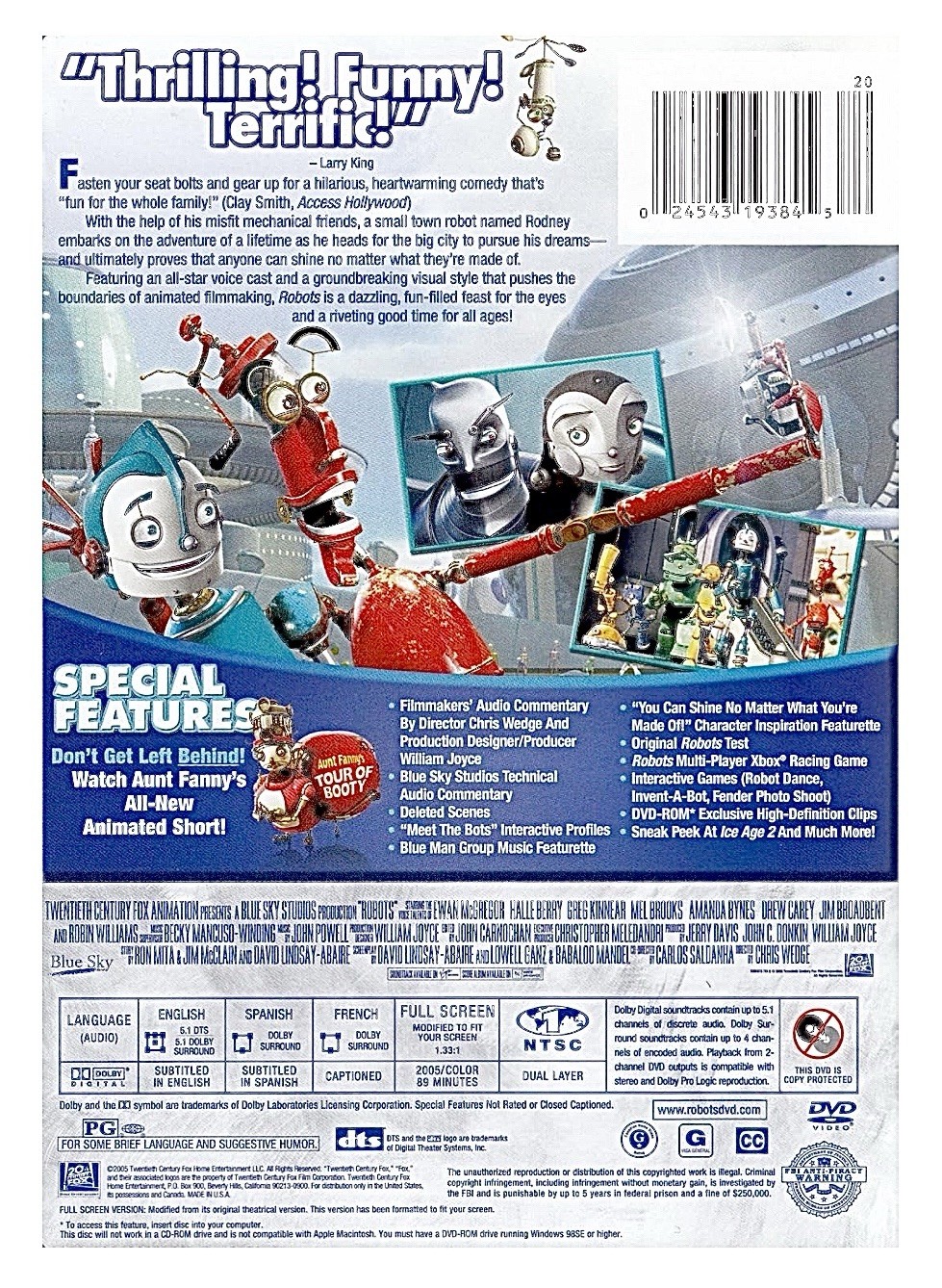 Robots (DVD 2005) 89 min PG • Sealed
