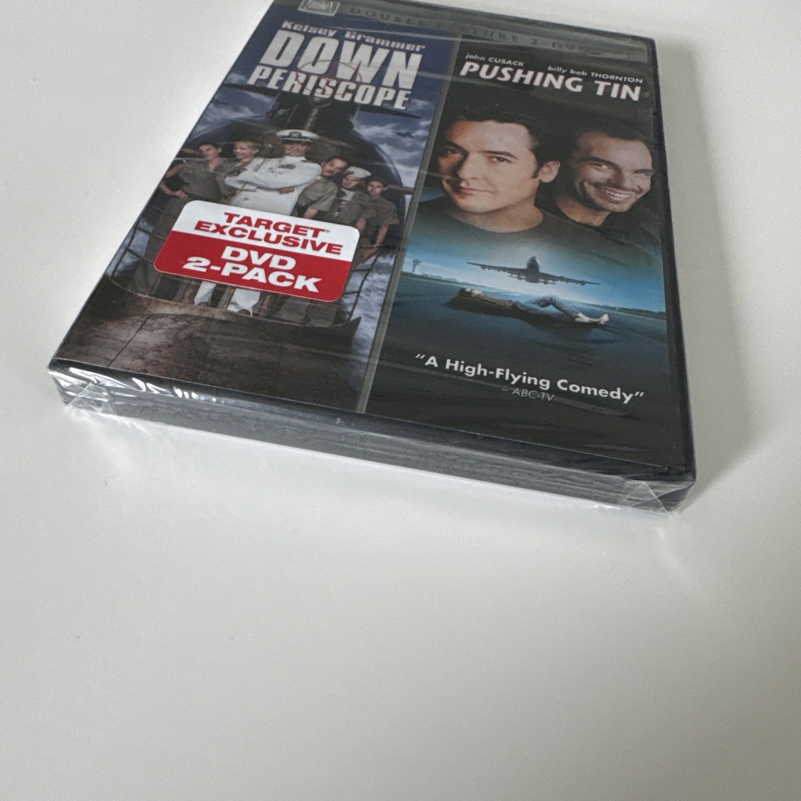 Down Periscope / Pushing Tin Double Feature DVD – Brand New & Factory Sealed