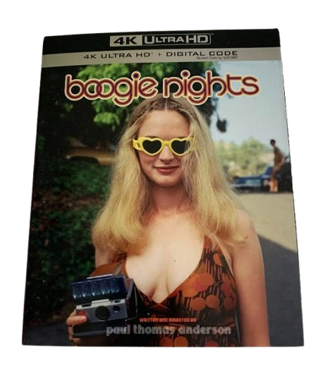 Boogie Nights 4K UHD Blu-ray w/Slipcover Mark Wahlberg Moore Reynolds Graham
