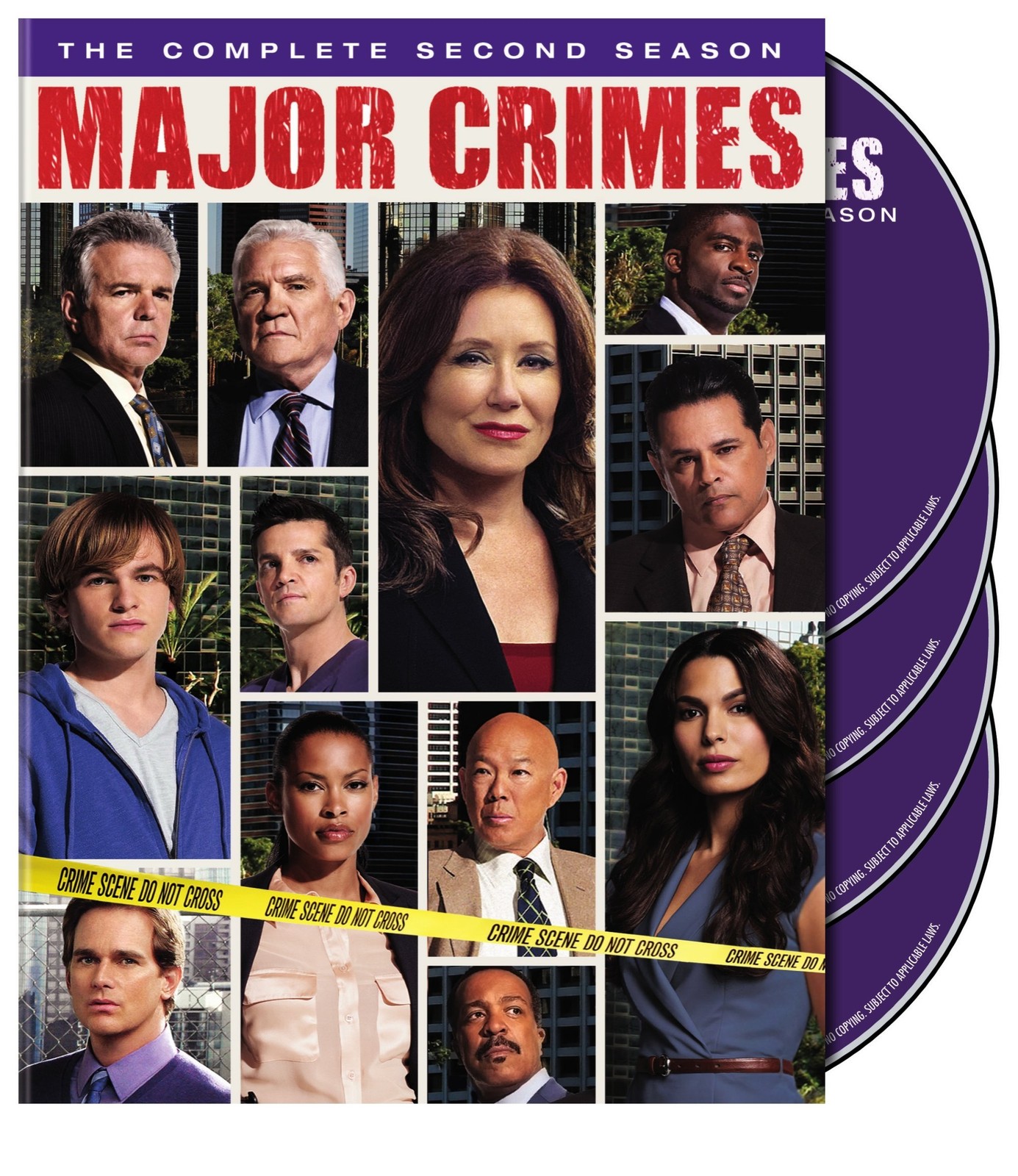 Major Crimes: The Complete 2nd Season [DVD] [Ex-Lib. DISC-ONLY]