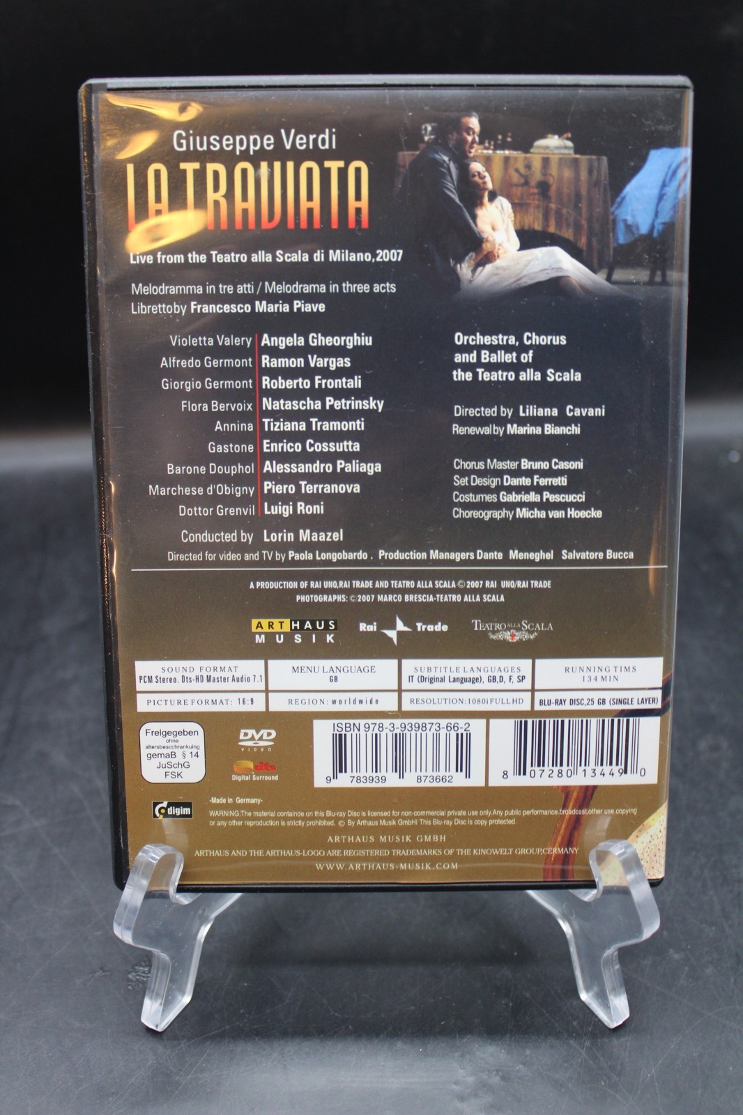 La Traviata (DVD) Region Worldwide