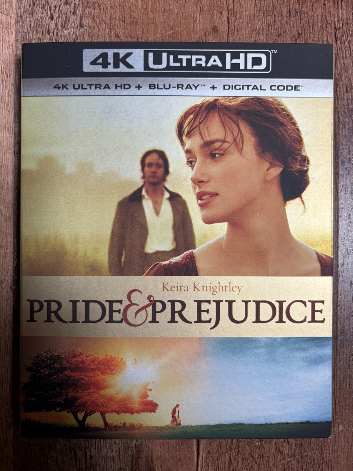 Pride & Prejudice w. Slipcover (4K UHD + Blu-ray + Digital, 2005, Region Free)