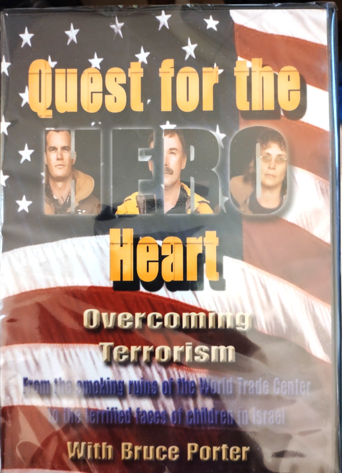 Quest for the Hero Heart (DVD) Bruce Porter, BRAND NEW