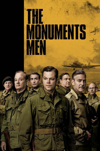 The Monuments Men (DVD, 2014, Widescreen) NEW
