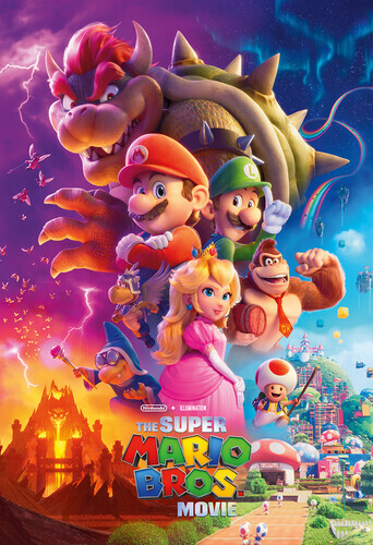 The Super Mario Bros. Movie (DVD, 2023) The Disk Only Rdbx S1946