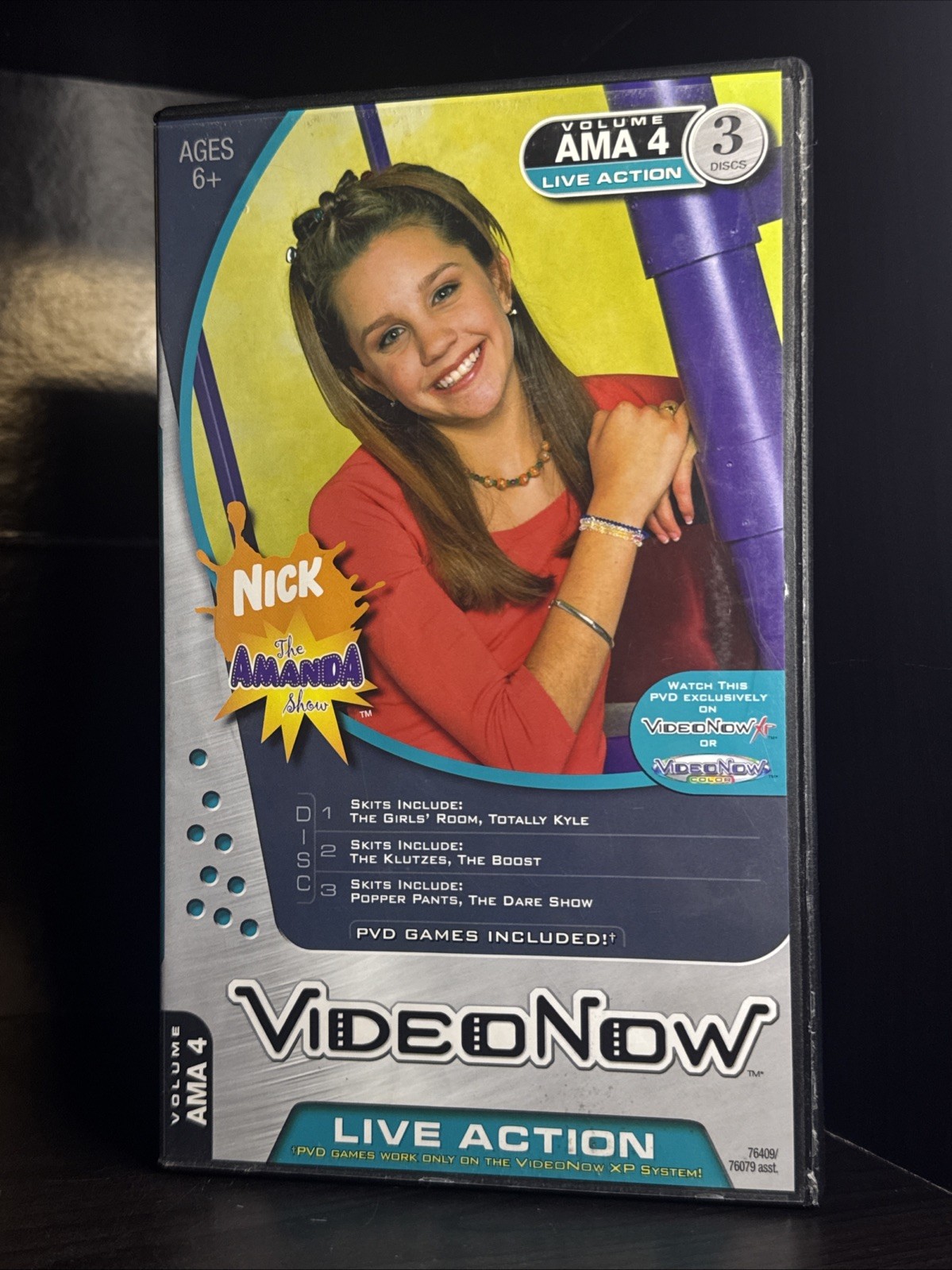 Nickelodeon The Amanda Show Nick Live Action Video Now Volume AMA 4 3 Disc PVDs