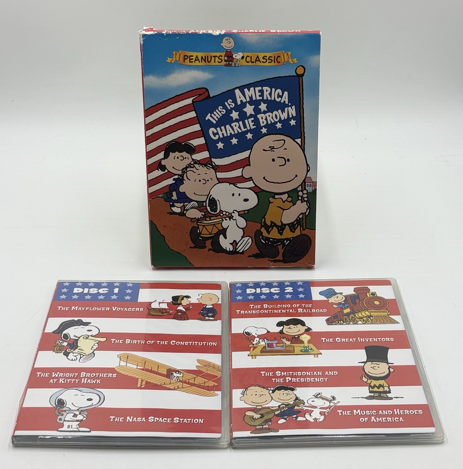 This Is America, Charlie Brown : Peanuts Classic DVD 2-Disc Set (RARE)