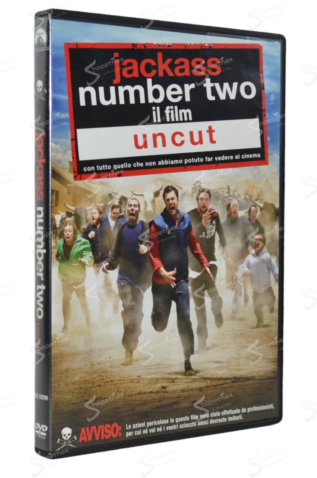 JACKASS NUMBER TWO IL FILM UNCUT 2006 JEFF TREMAINE JOHNNY KNOXVILLE DVD