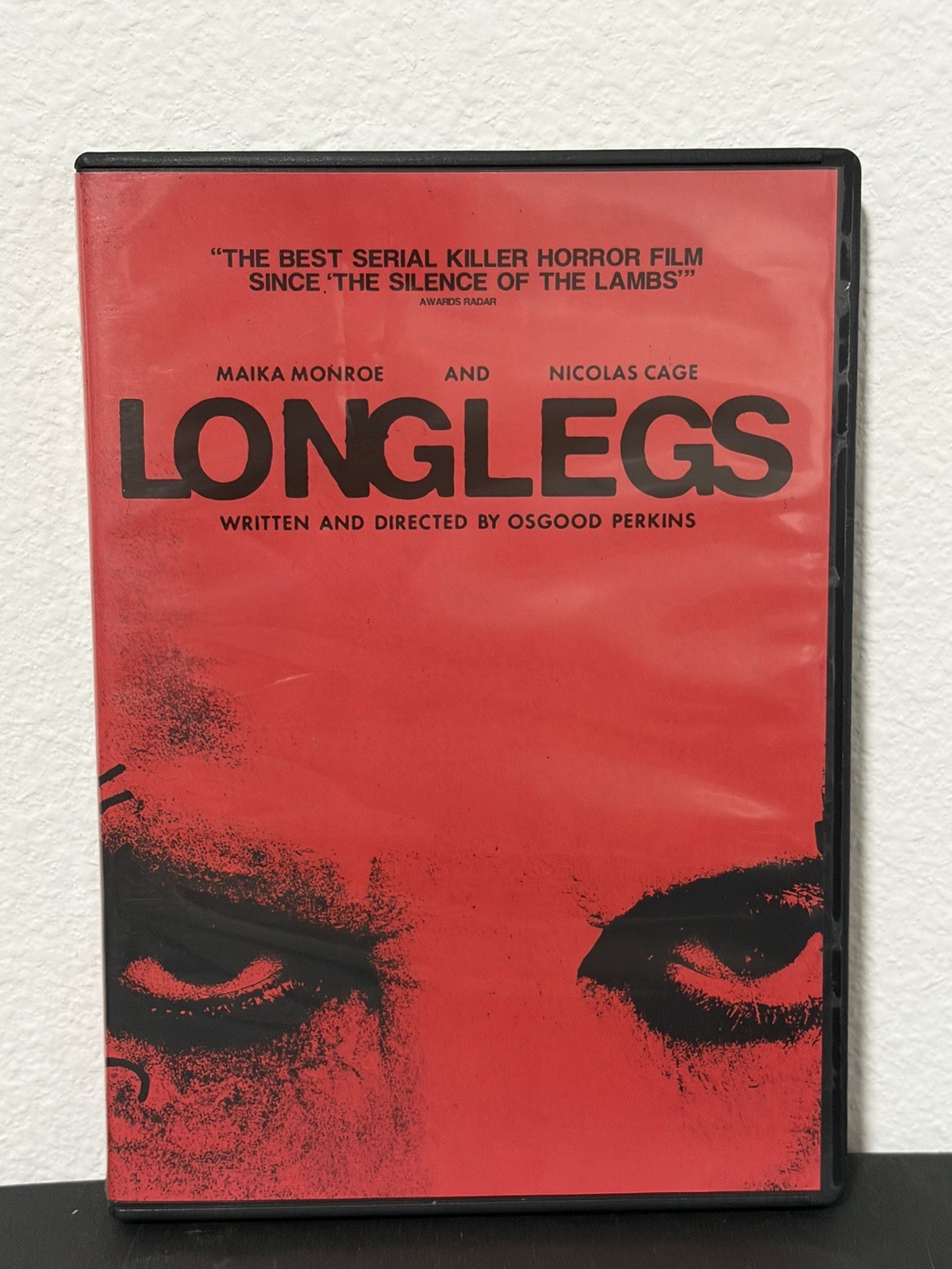 LONGLEGS DVD 2024 Horror Osgood Perkins Maika Monroe Nicolas Cage Bonus Features