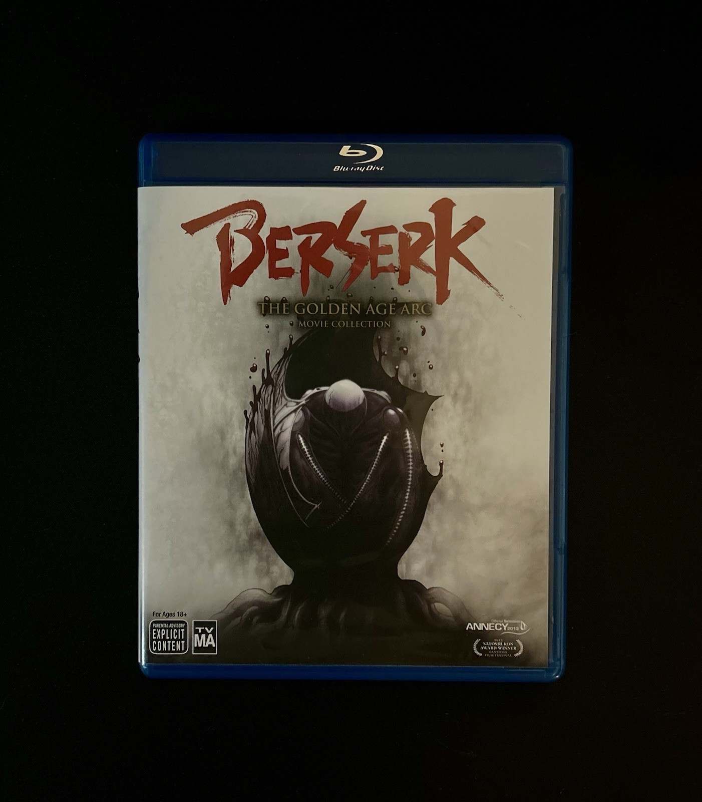 BERSERK: The Golden Age Arc Movie Blu-ray Complete Trilogy VIZ Media RARE OOP