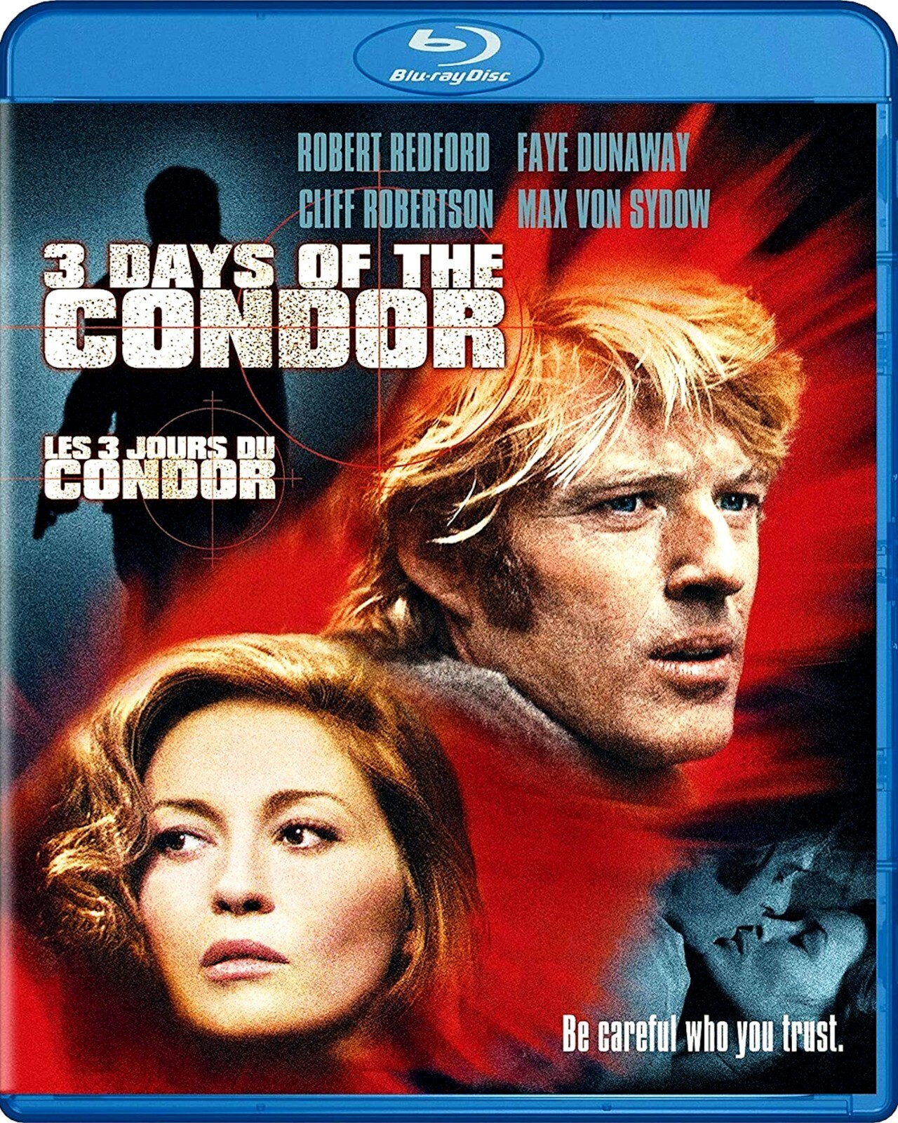 3 Days of the Condor – Robert Redford, Classic 1975 Thriller – New BluRAY