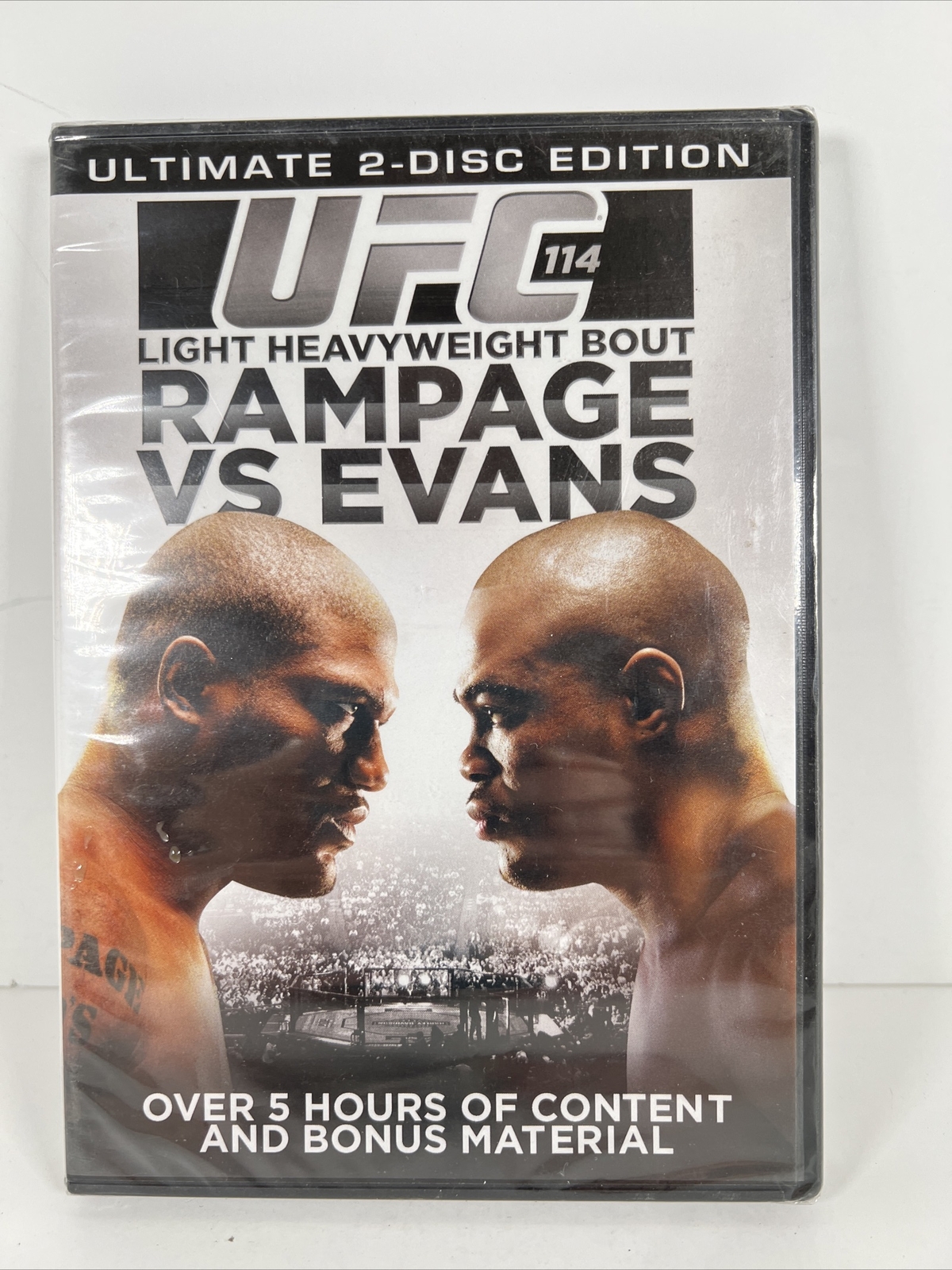 UFC 114: Rampage vs. Evans (DVD, 2010, 2-Disc Set) Ultimate Fighting NEW SEALED
