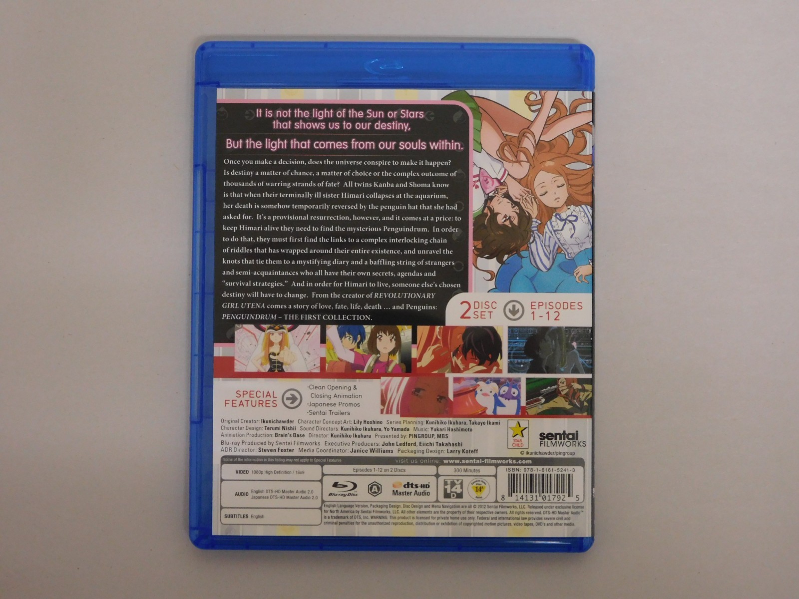 Penguindrum Complete Collection Volume 1 & 2 Blu-ray Anime OOP Sentai
