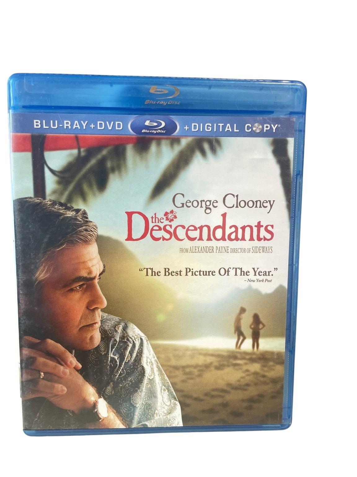 The Descendants Blu-ray DVD Digital Copy 2011 George Clooney Alexander Payne
