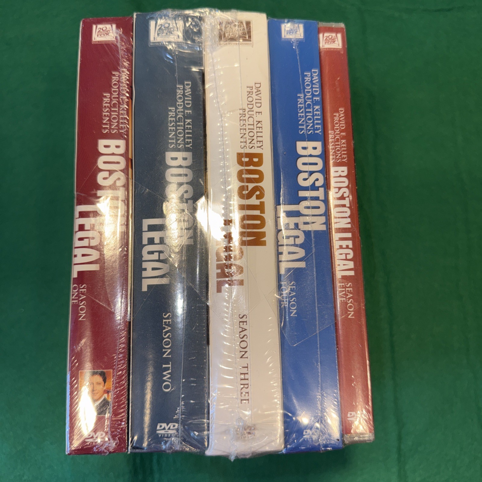 Boston Legal Complete Series Seasons 1-5 DVD Full Set Free Shipping