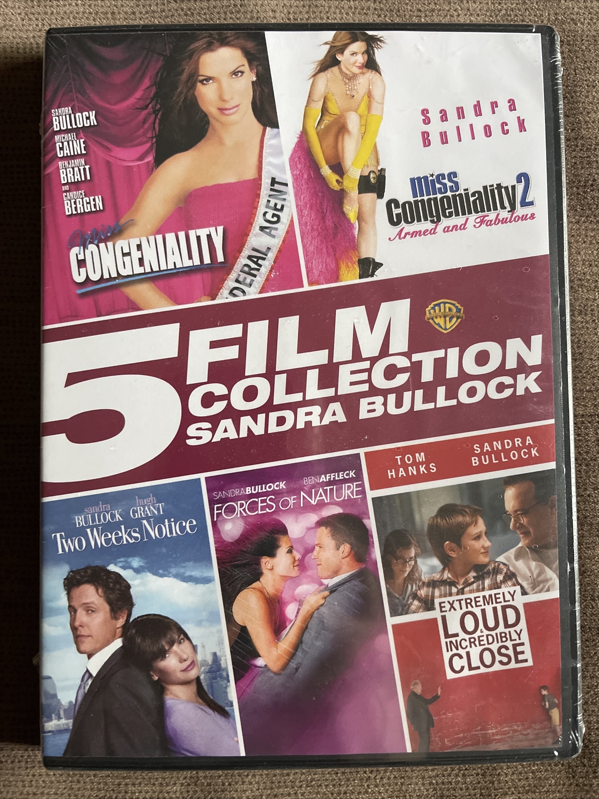 Sandra Bullock – 5 Film (DVD) Miss Congeniality 1 & 2 – Two Weeks Notice… Sealed