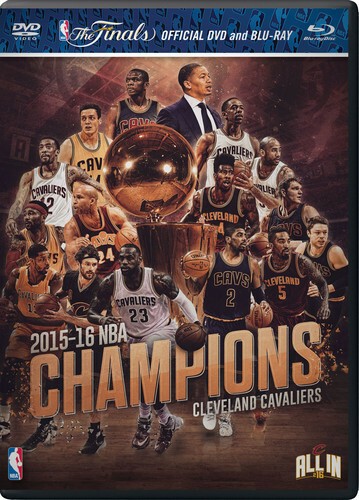 NBA Champions 2015-16 Cleveland Cavaliers (DVD, BLURAY) **VG**