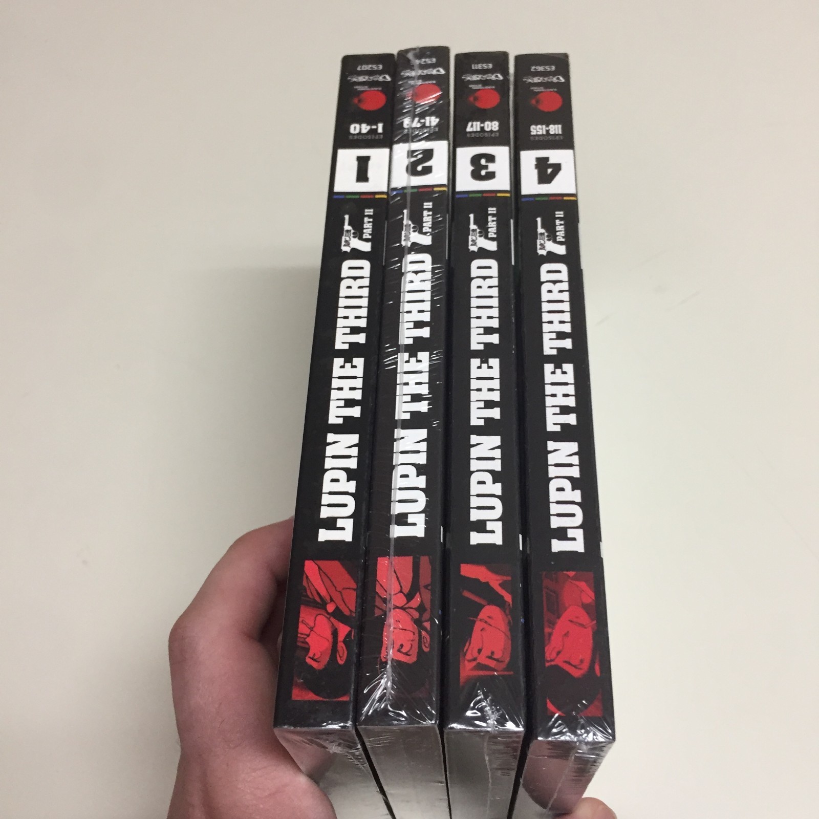 NEW Lupin the Third 3rd Part 2 II Complete Series Season Collection 1 2 3 4 DVD