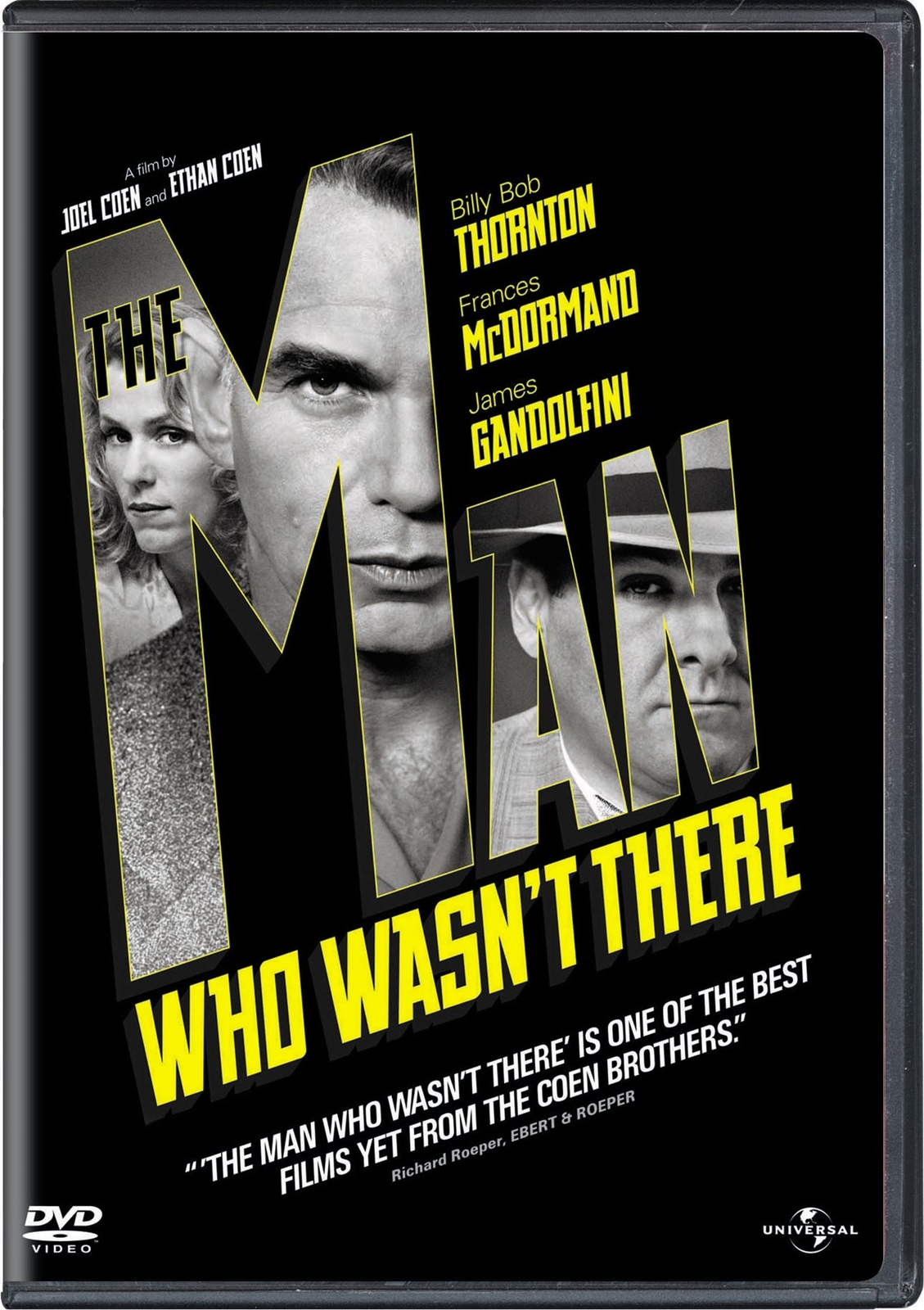 The Man Who Wasn’t There DVD Billy Bob Thornton NEW