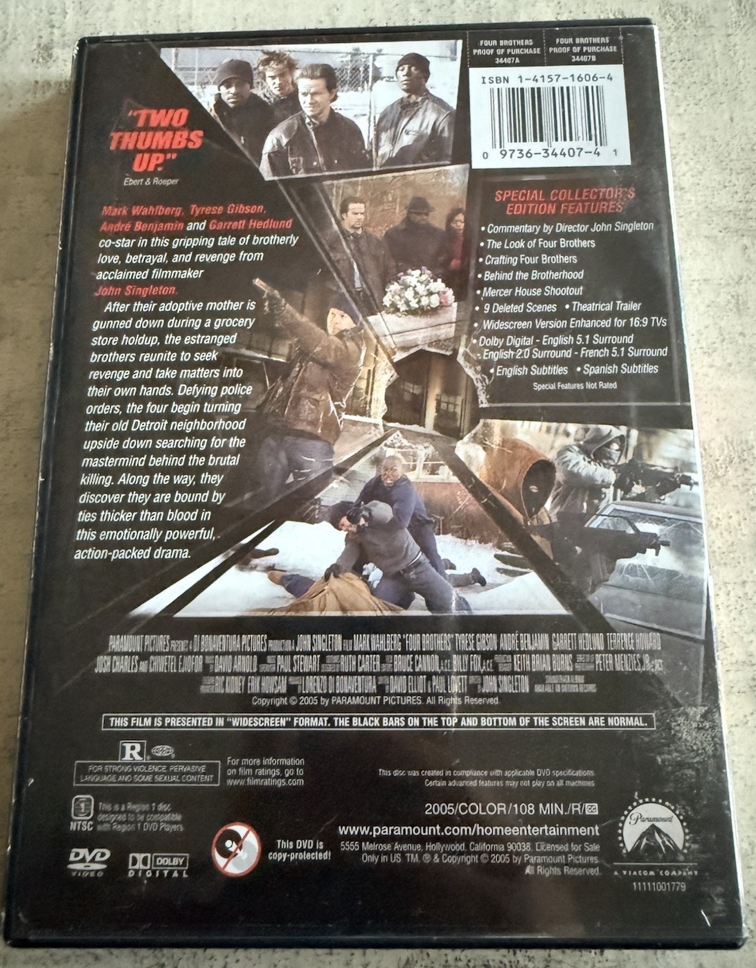 Four Brothers (Widescreen Special Collector’s Edition) Mark Wahlberg WoW VISIT!!