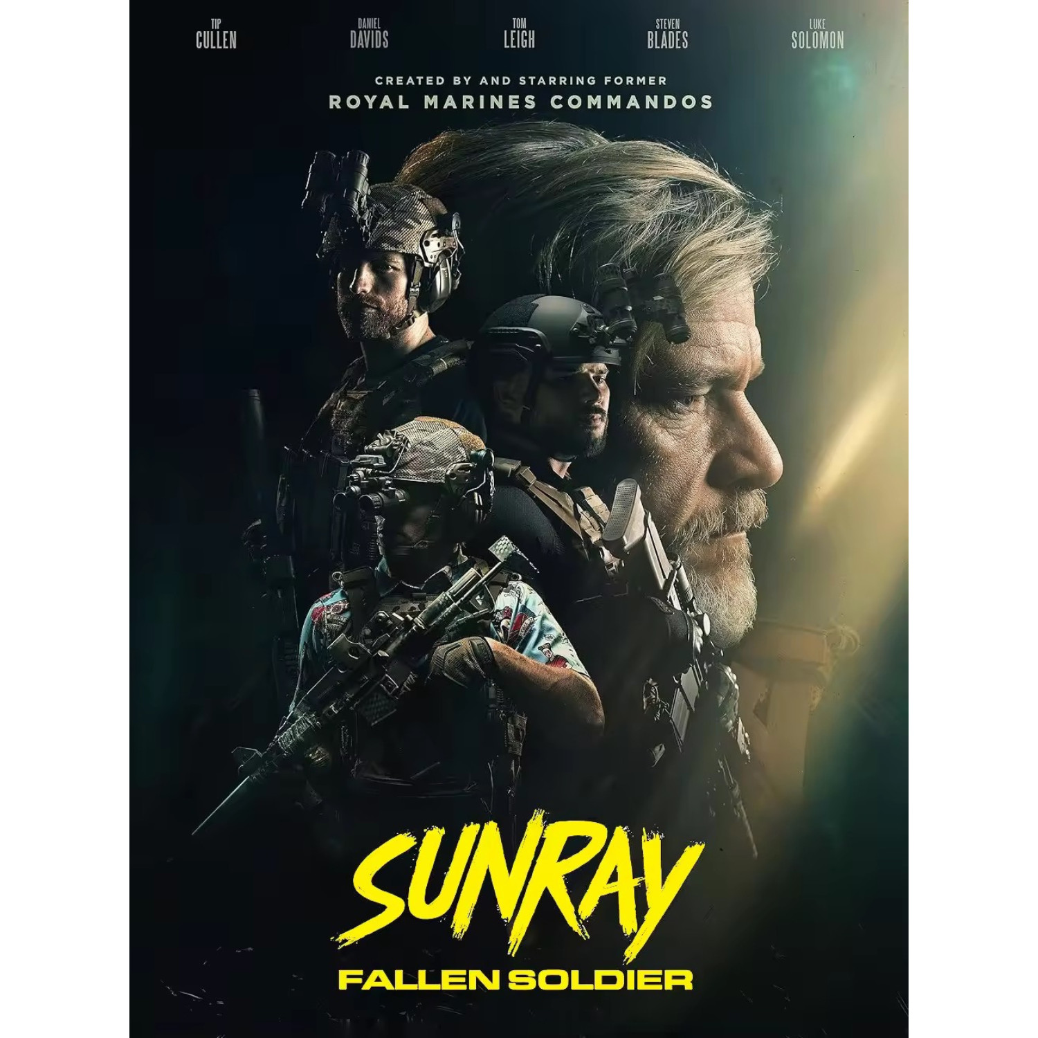Sunray Fallen Soldier (2024) Blu-ray Action Thriller DTS-HD 5.1