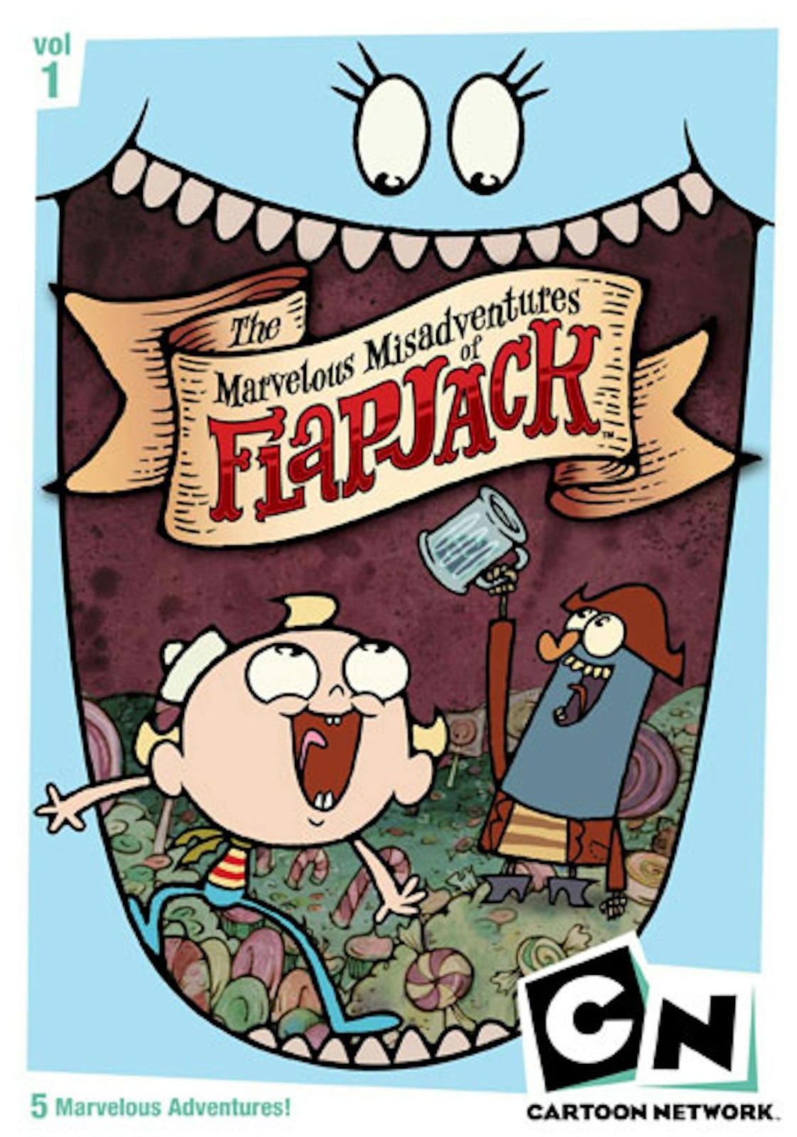 Cartoon Network The Marvelous Misadventures of Flapjack Volume 1 DVD NEW