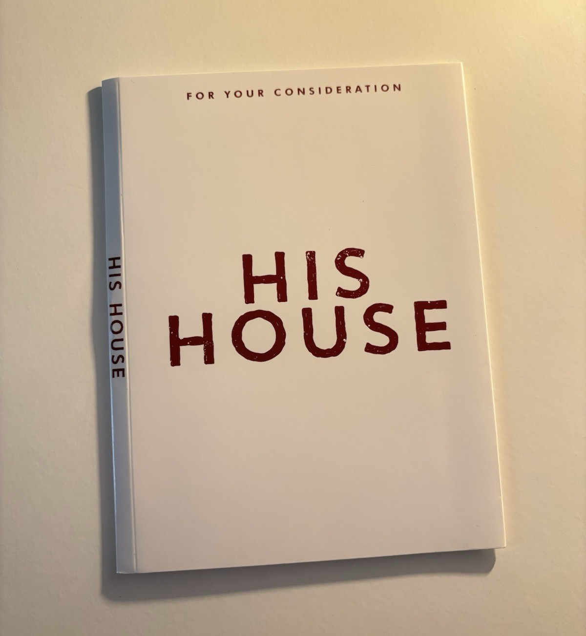 His House FYC DVD 2020 Screener Horror Remi Weekes Sope Dirisu NTSC