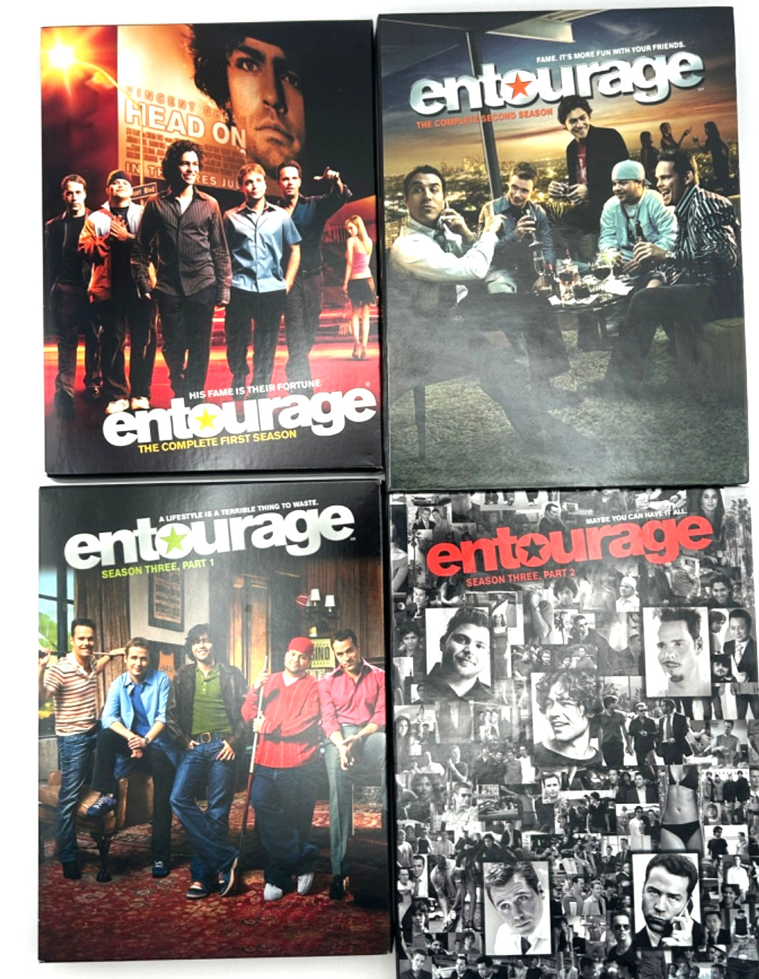 Entourage DVD Lot Seasons 1 2 3 HBO Comedy Drama