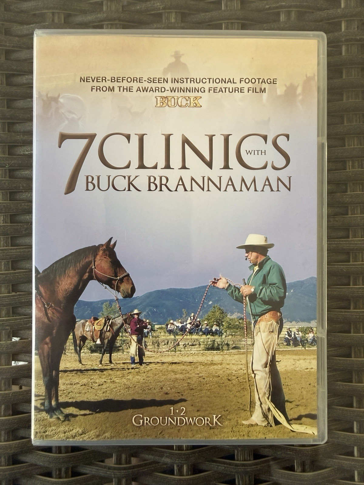 7 CLINICS WITH BUCK BRANNAMAN:1 & 2 GROUNDWORK DVD (2-DISC SET) LIKE NEW REGION0