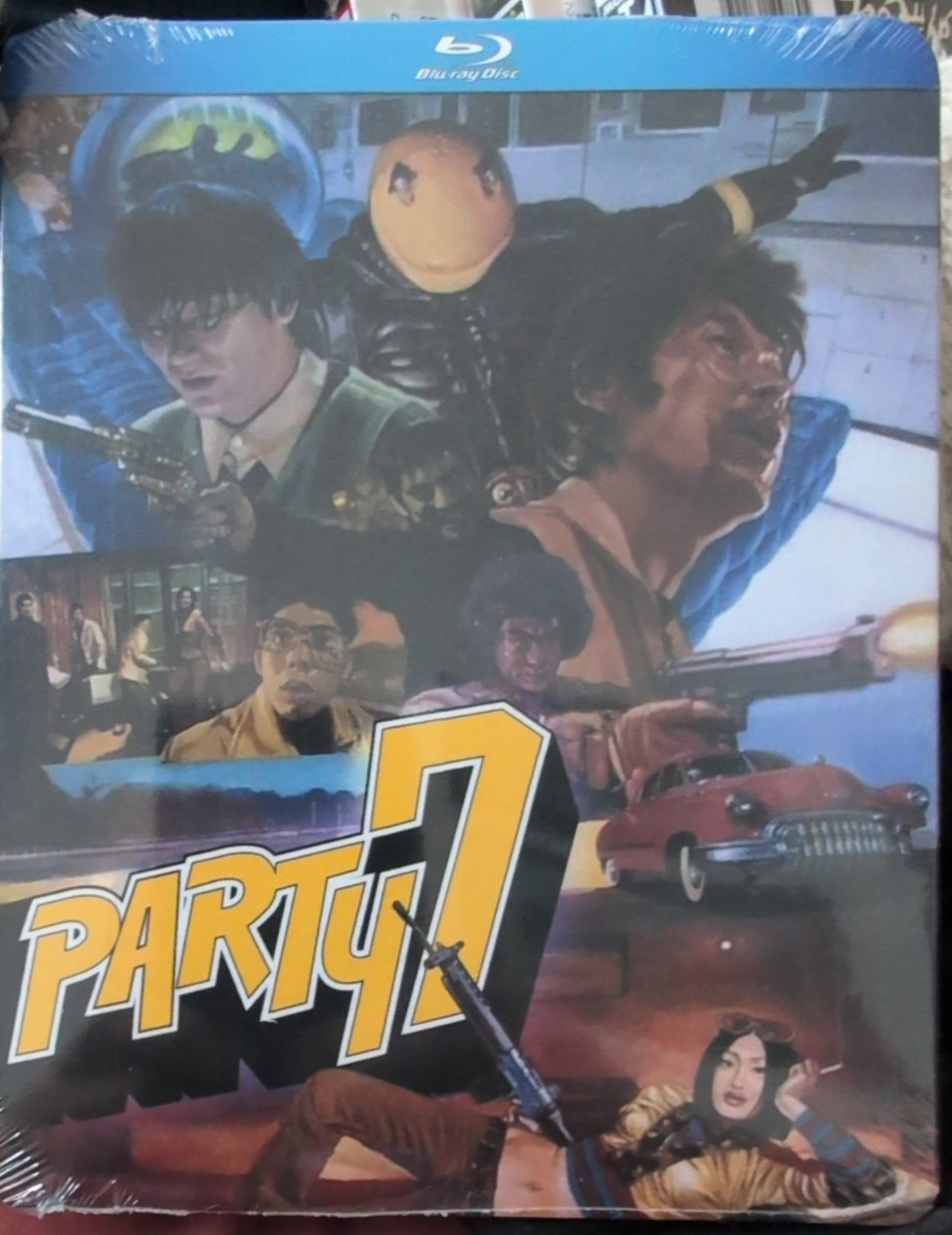 Party 7 Blu-ray Katsuhito Ishii Japanese Crime Comedy Discotek Slipcover Sealed