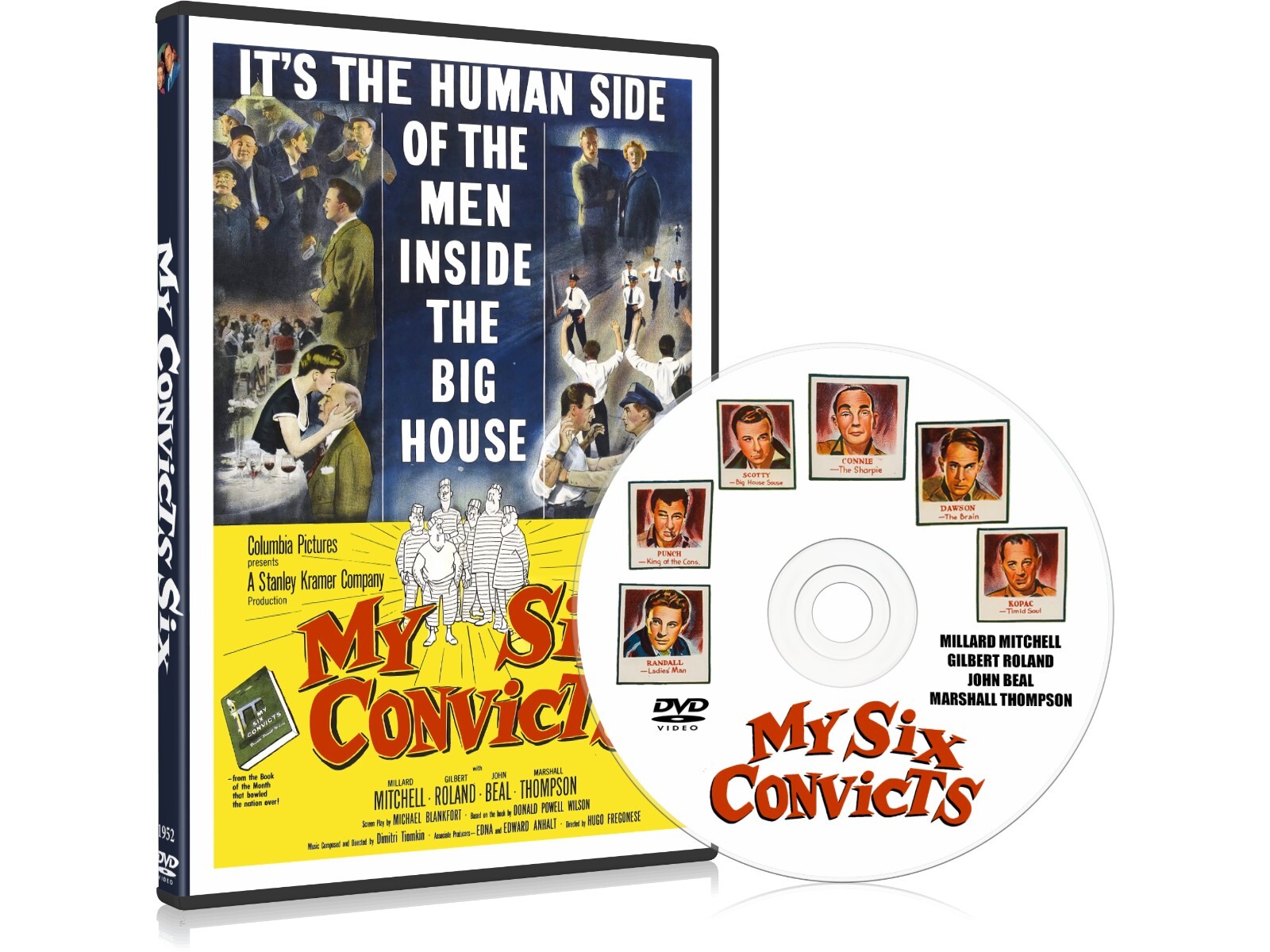 My Six Convicts (1952) Comedy, Drama DVD