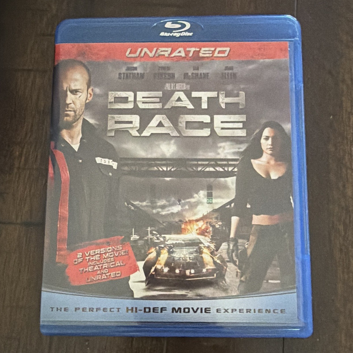 Universal Death Race Blu-ray + Digital Copy Unrated NR 2008 Action 2.35:1