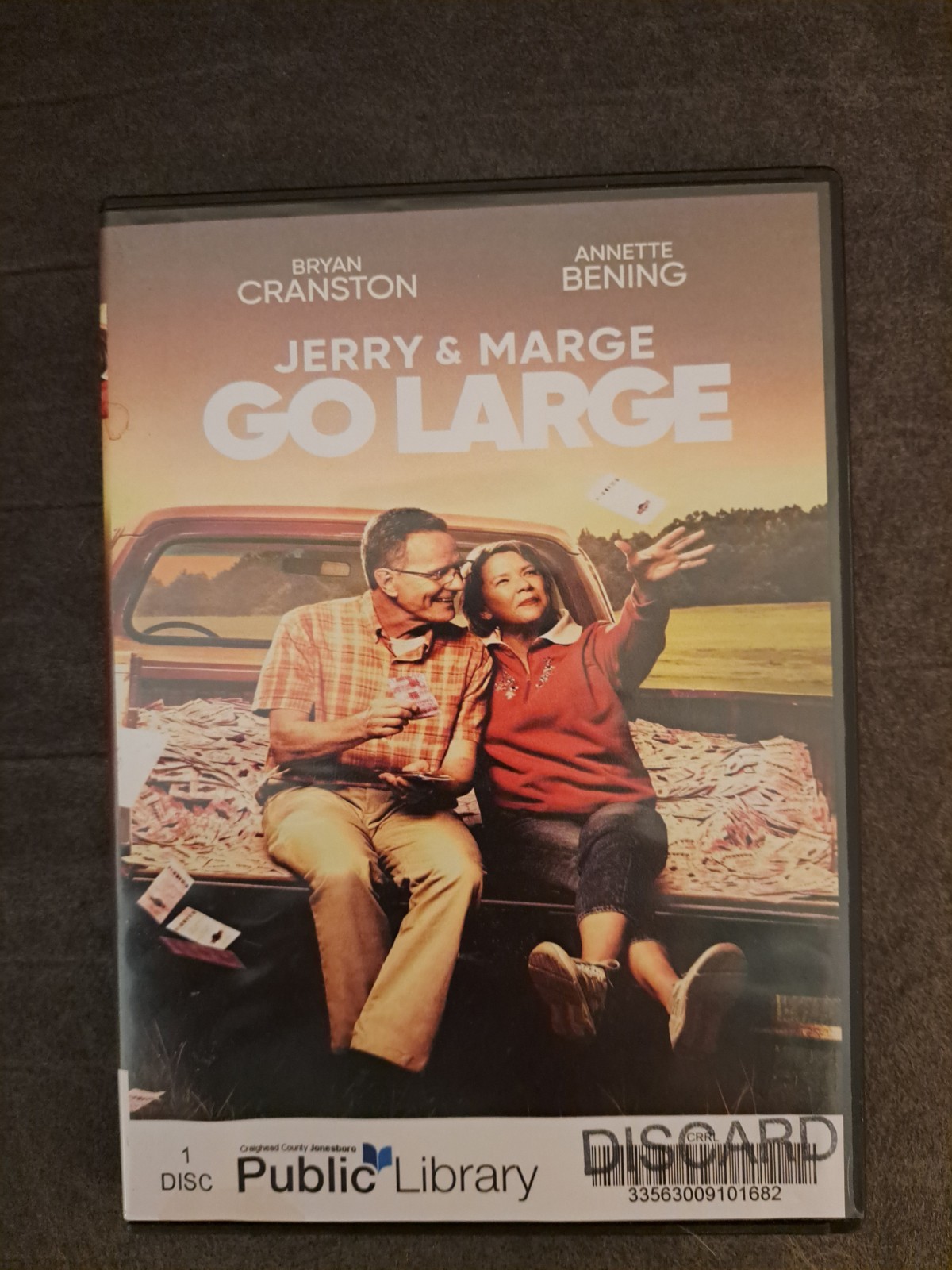 Jerry and Marge Go Large (DVD, 2022) Ex-library