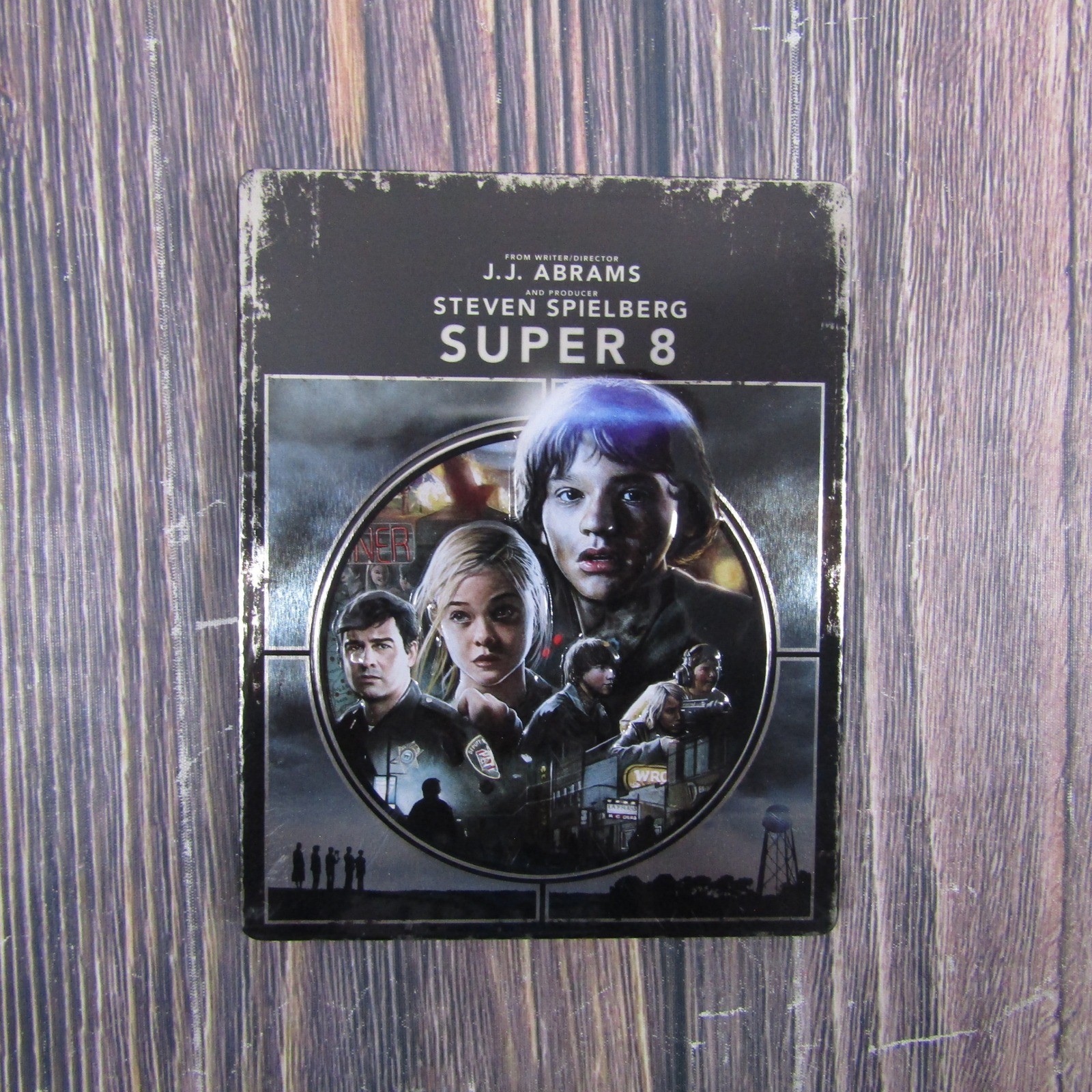 Super 8 Blu-ray Steelbook J.J. Abrams Steven Spielberg Sci-Fi Movie Metal Case
