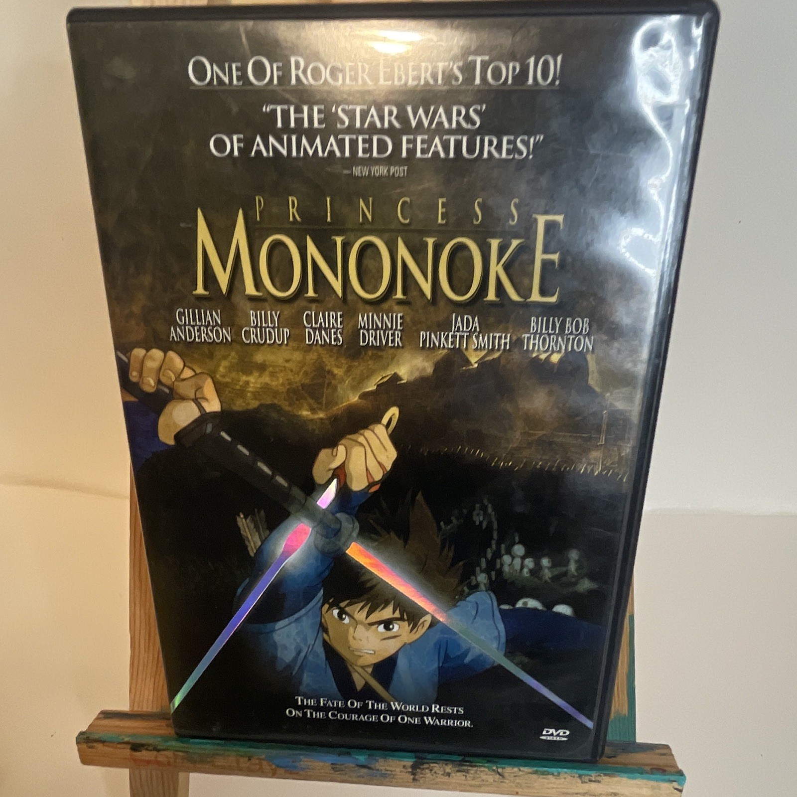 Miramax Princess Mononoke DVD Hayao Miyazaki PG-13 Widescreen NTSC 134m