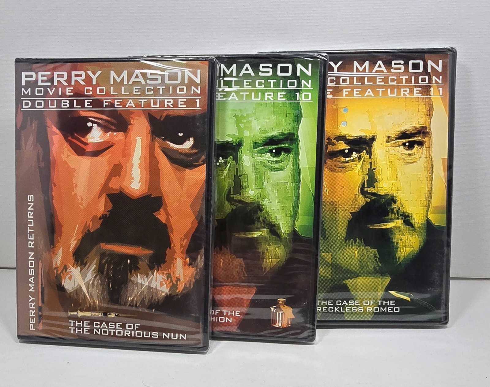 Perry Mason Double Feature Movie Collection 1 – 10 and 11