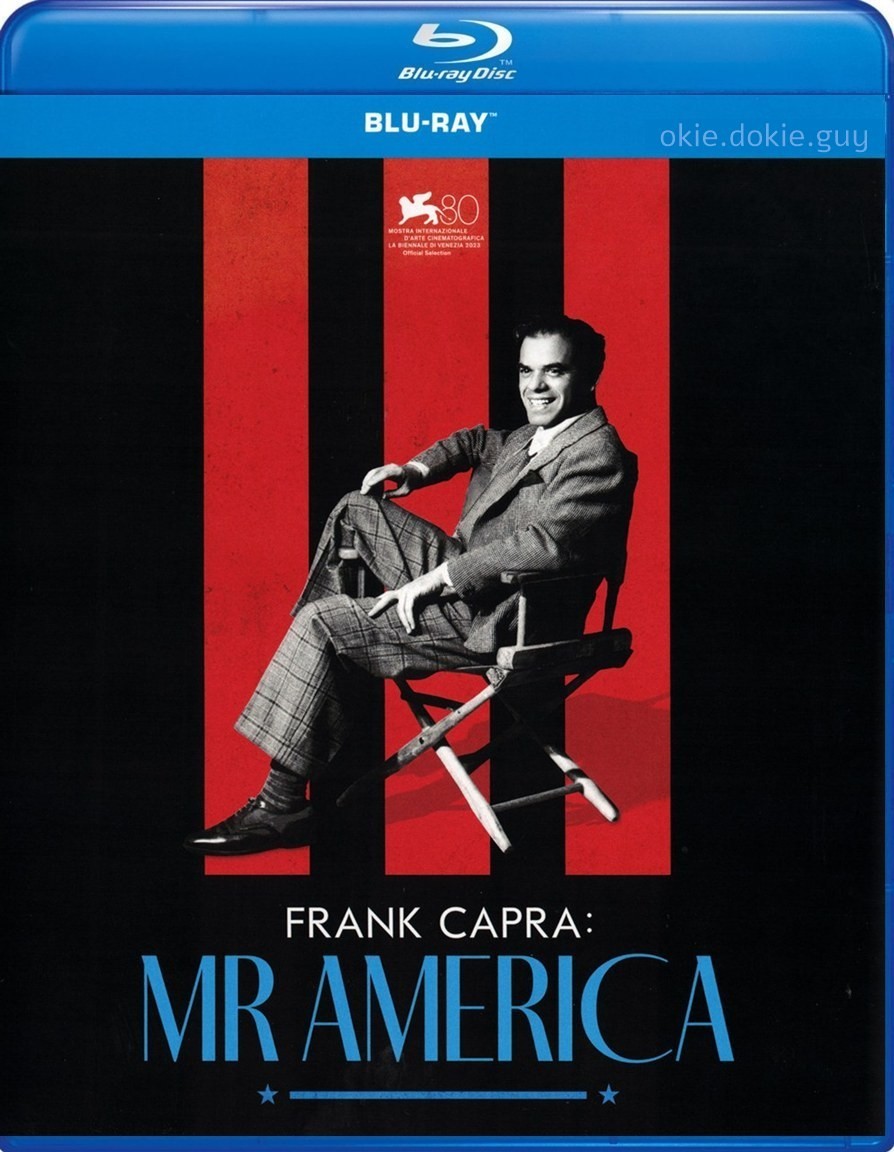 FRANK CAPRA: MR AMERICA (Blu-Ray, 2023, Region Free) New* See Description