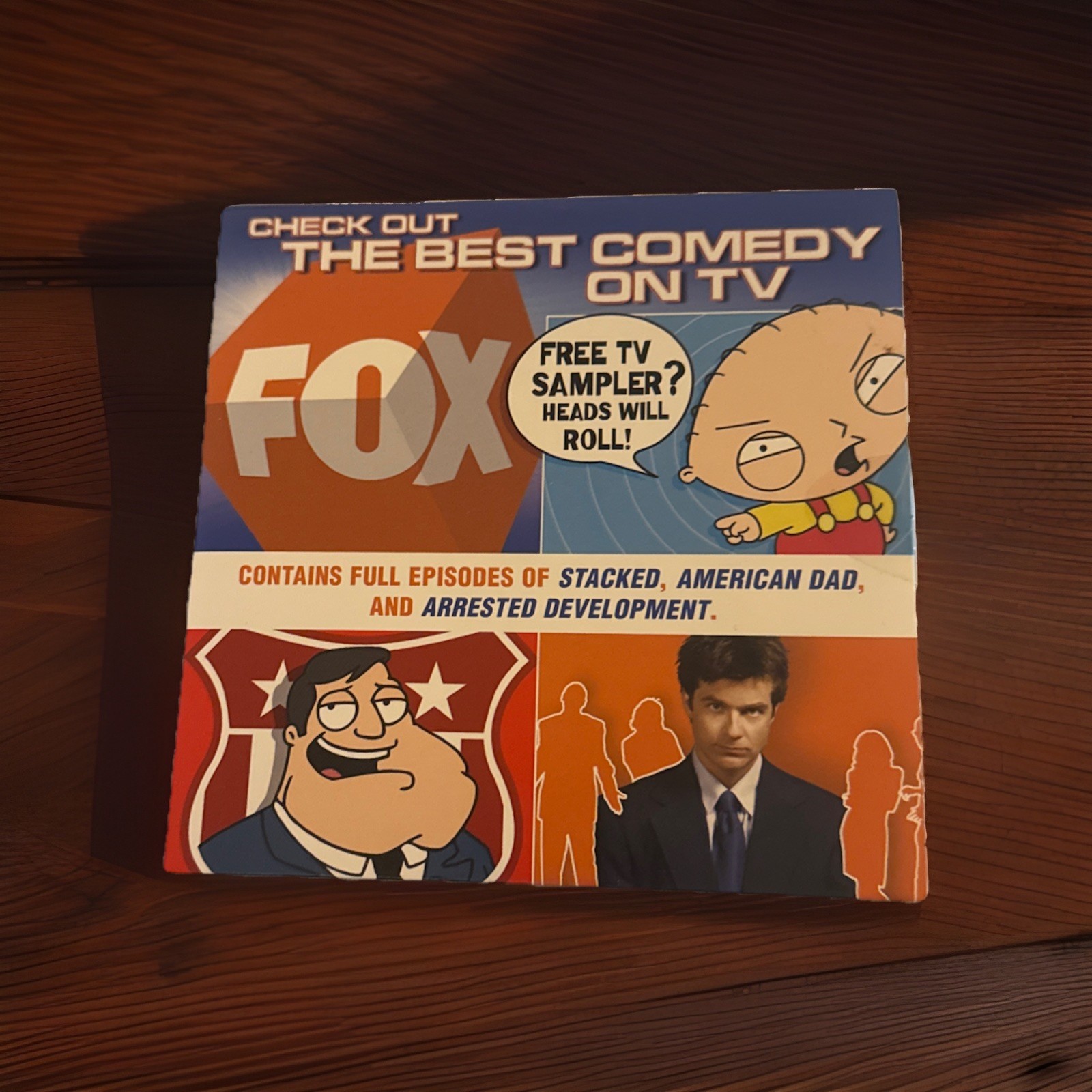 Fox TV Sampler Comedy: Stacked, Arrested Development American Dad Promo DVD NEW!