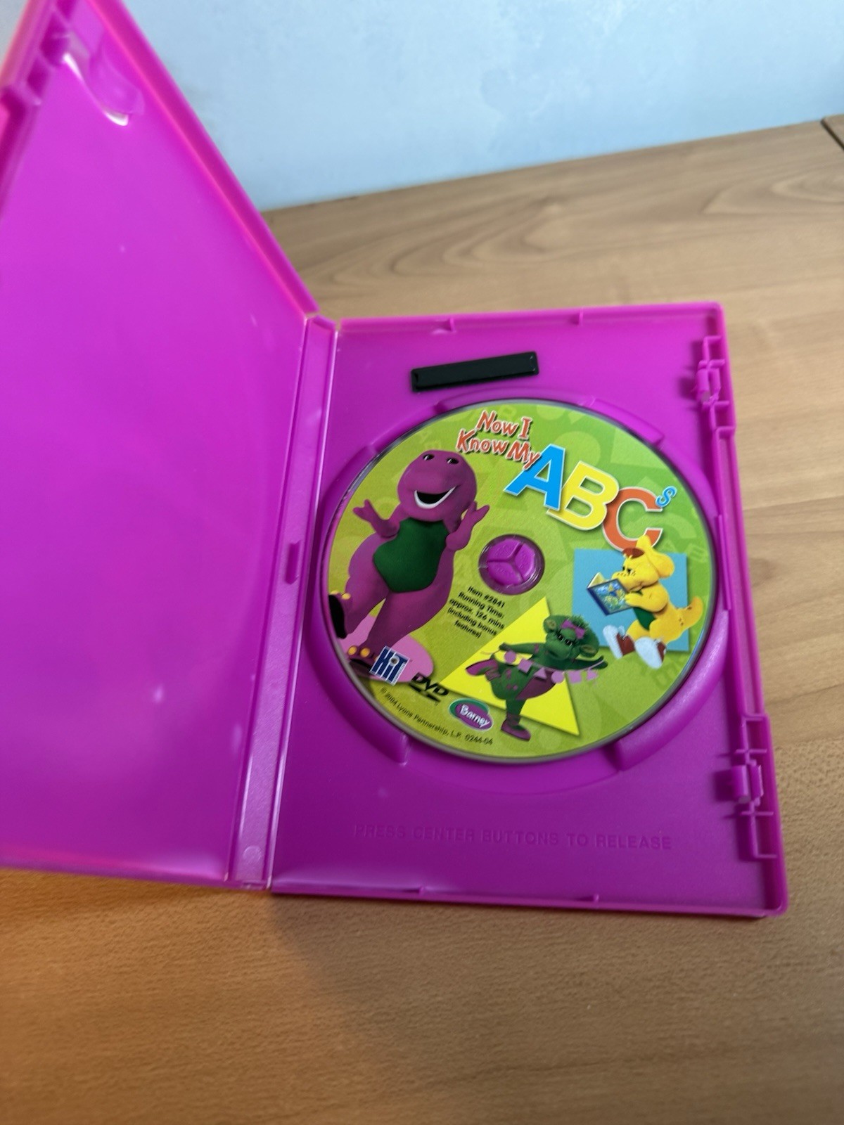Barney – Now I Know My ABCs (DVD, 2004) 126 Mins
