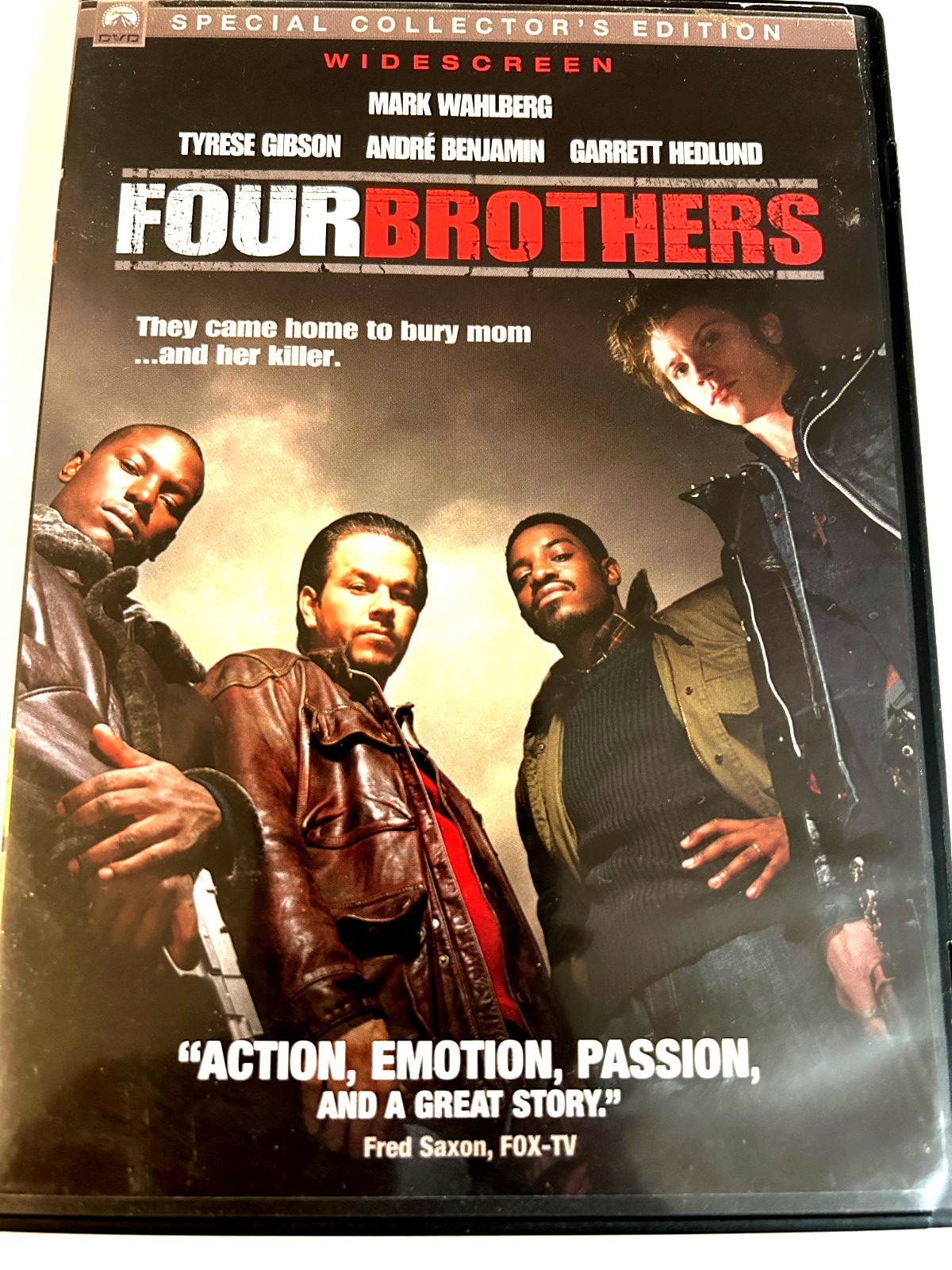 Four Brothers DVD Widescreen Ships Same Day With Tracking