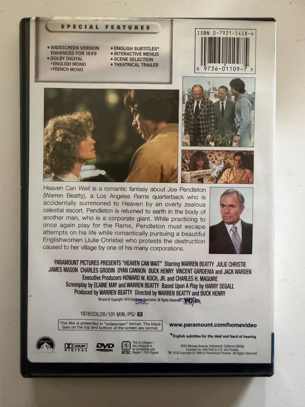 Heaven Can Wait Dvd