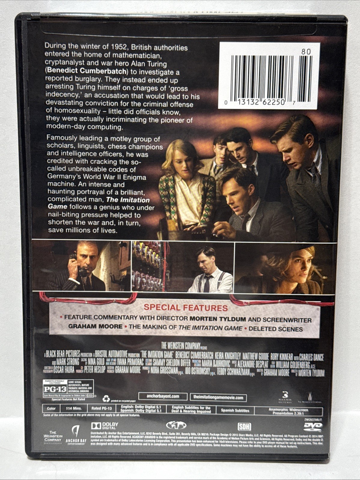 The Imitation Game (DVD, 2014)