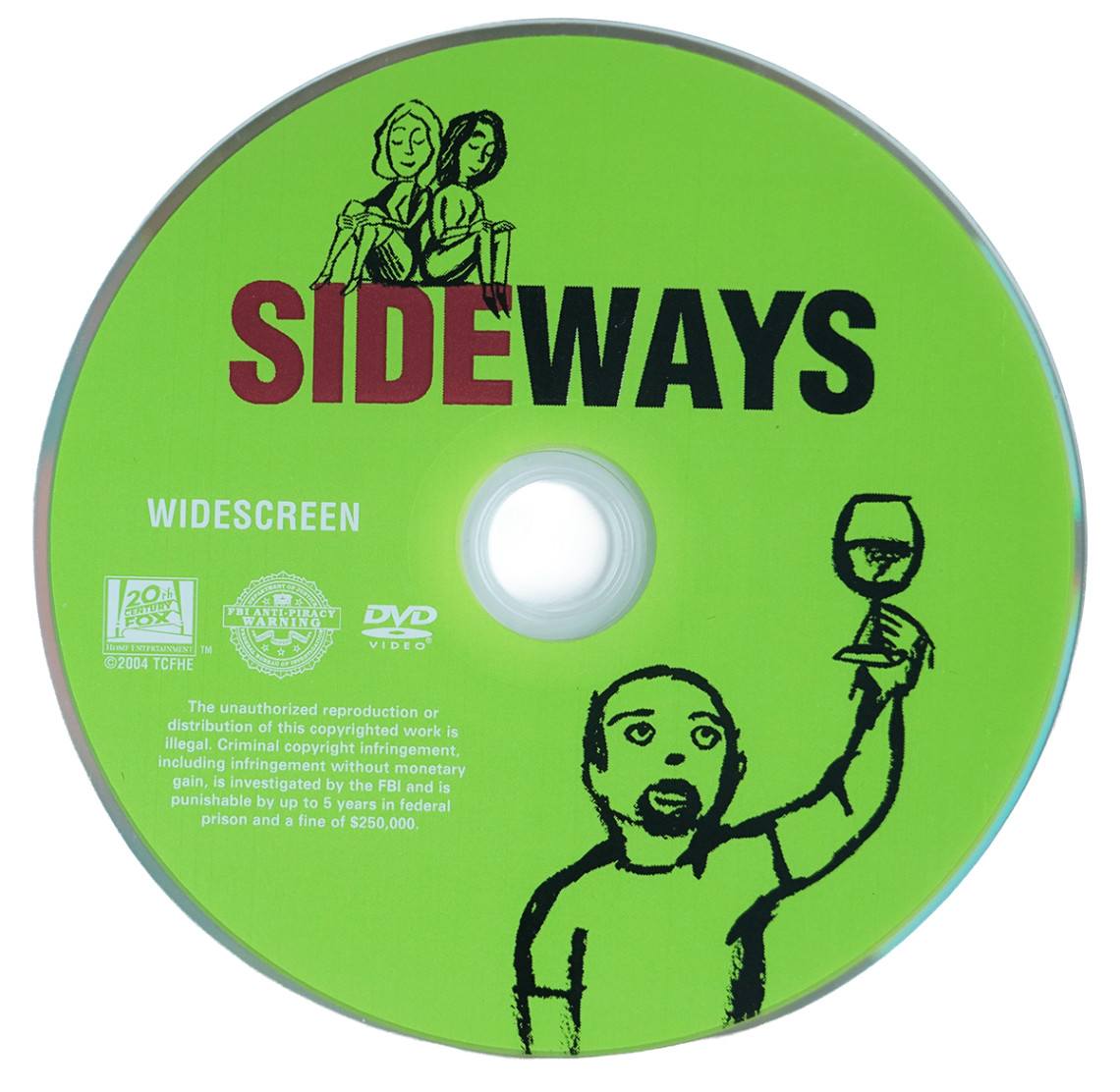 Sideways DVD 2004 Widescreen Paul Giamatti Alexander Payne Comedy Drama