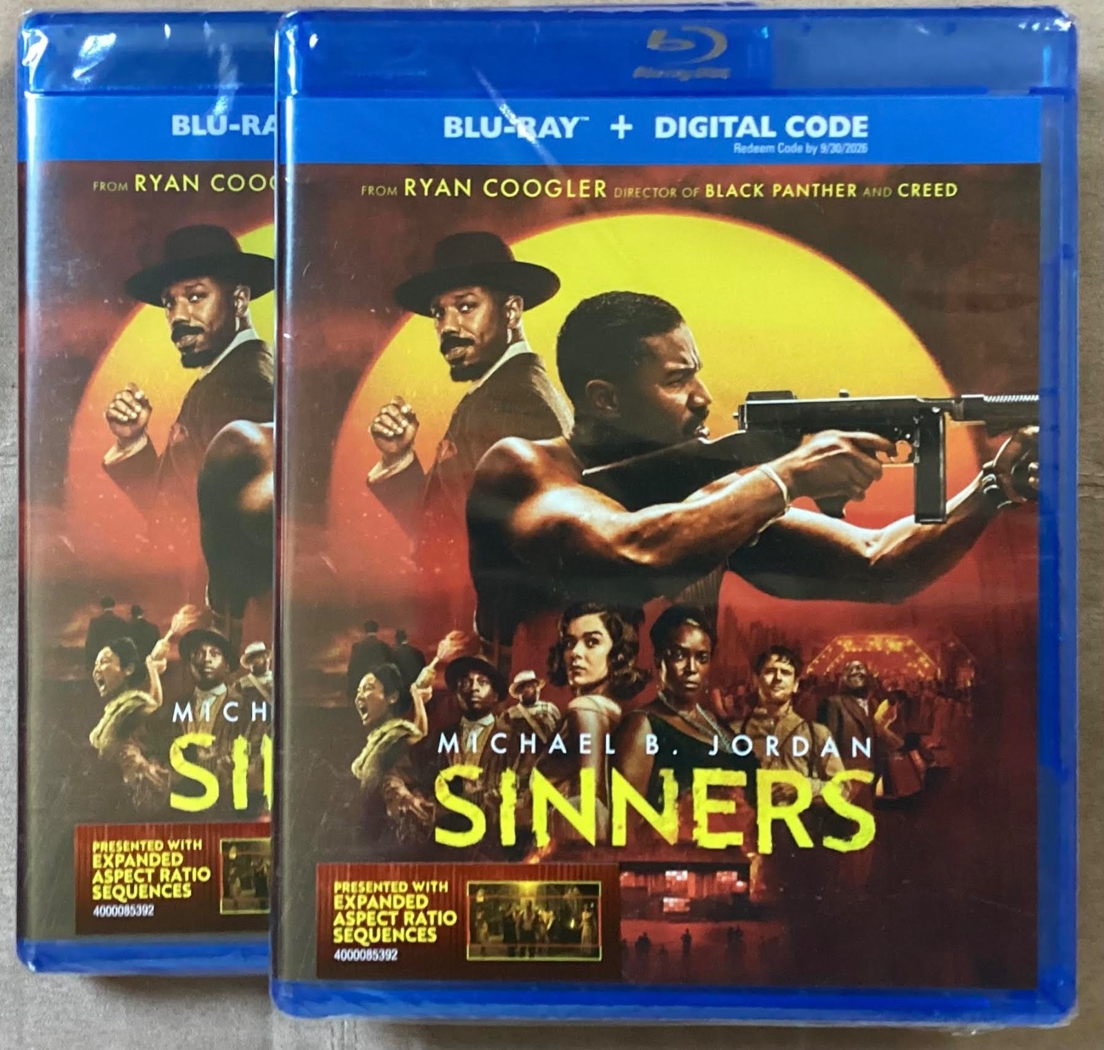 Sinners (Warner Bros July 2025) Blu-ray + Digital. Dark Comedy Sci Fi