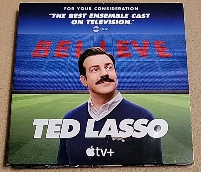 Ted Lasso Season 2 (DVD, 2021) FYC Apple TV+ Screener 3-Disc Your Consideration