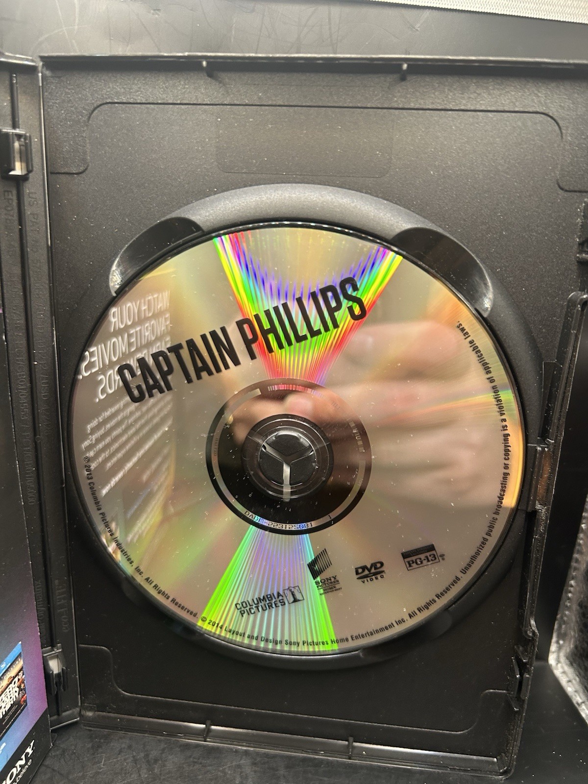 Captain Phillips (DVD, 2013)